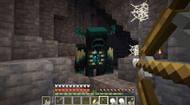 Warden spotted in Minecraft (Image via pcgamer)